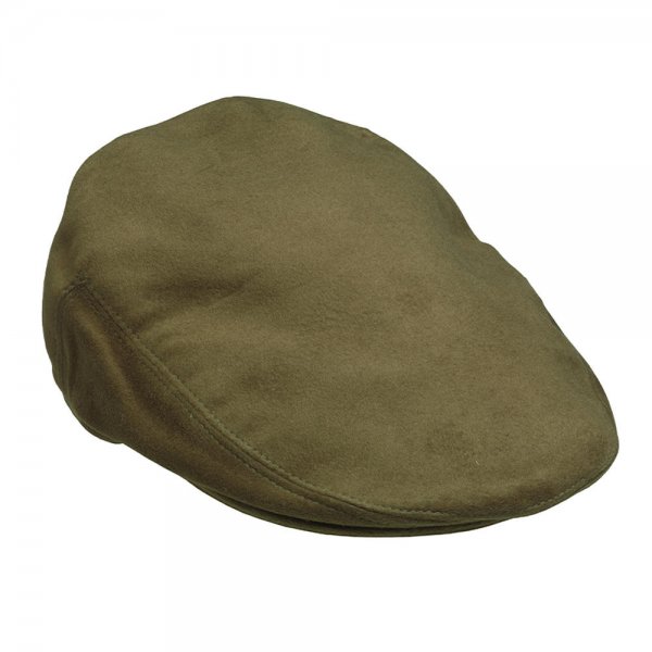 Laksen »Belgravia« Moleskin Cap, Loden, Size 60