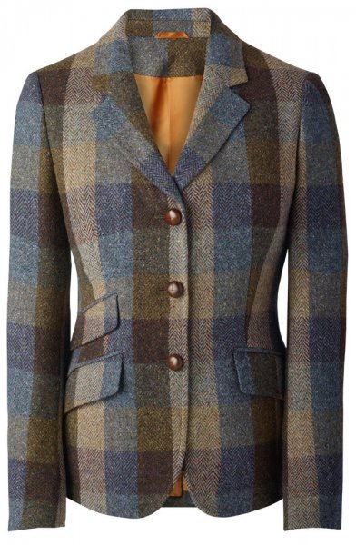 Ladies’ Donegal Tweed Blazer, Herringbone, Size 38