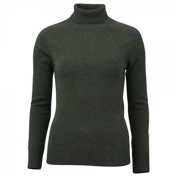 Laksen »Kit« Ladies’ Turtleneck Sweater, Green, Size M