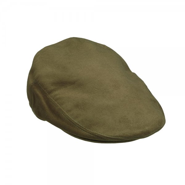 Laksen »Belgravia« Moleskin Cap, Loden, Size 58