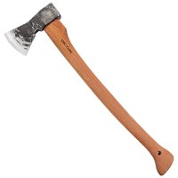 DICTUM Felling Axe, with Leather Sheath