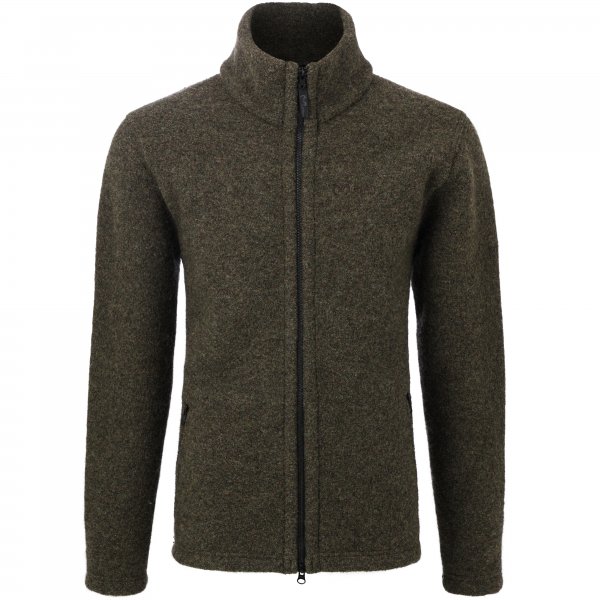 Mufflon »Jakob« Men’s Boiled Wool Jacket, Forest, Size M