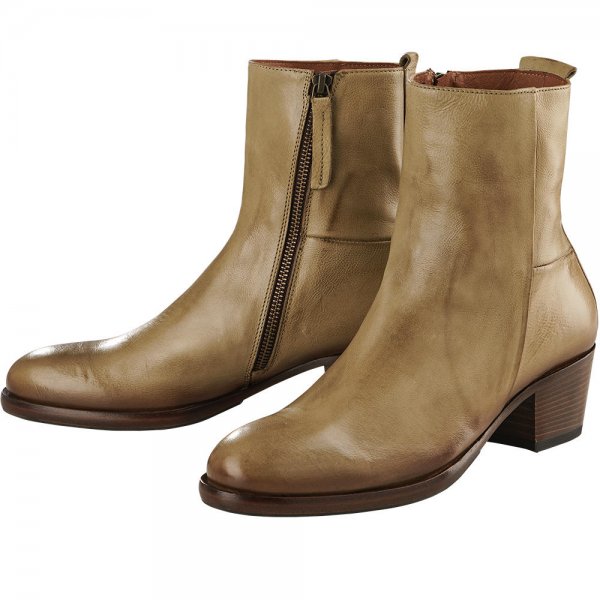 »Grace« Ladies Ankle Boots, Taupe, Size 40