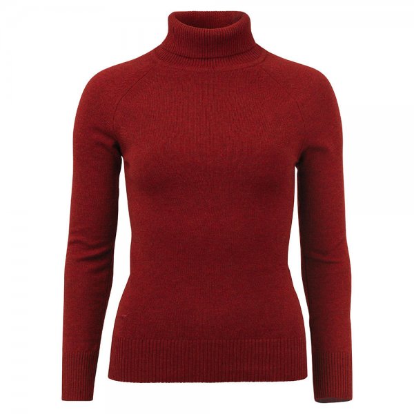 Laksen »Kit« Ladies’ Turtleneck Sweater, Red, Size M