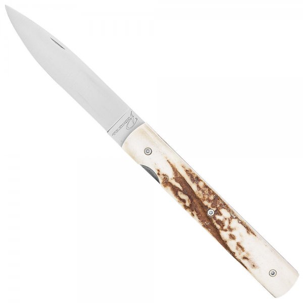 Le Francais Folding Knife, Staghorn