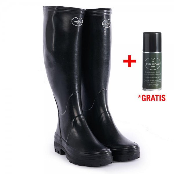 Bottes Le Chameau » Giverny Noir «, édition limitée, noir, taille 41