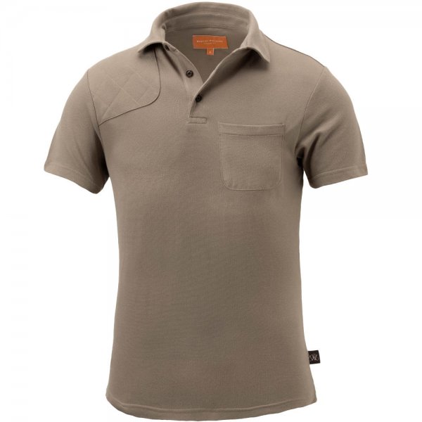 Westley Richards Sporting Polo, british khaki, Größe M