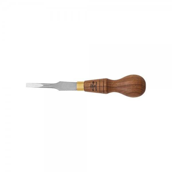 Cabinet Screwdriver, Slotted, 6 mm, Oiled Walnut Handle