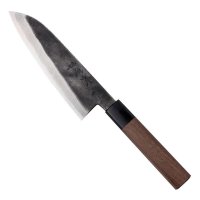 Couteau polyvalent, Shigeki Hocho avec peau de forge, Santoku