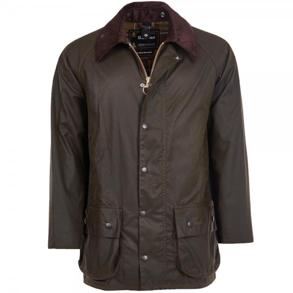 Barbour »Classic Bedale« Waxed Jacket, Olive, Size 38 (Women: 38, Men: 48)