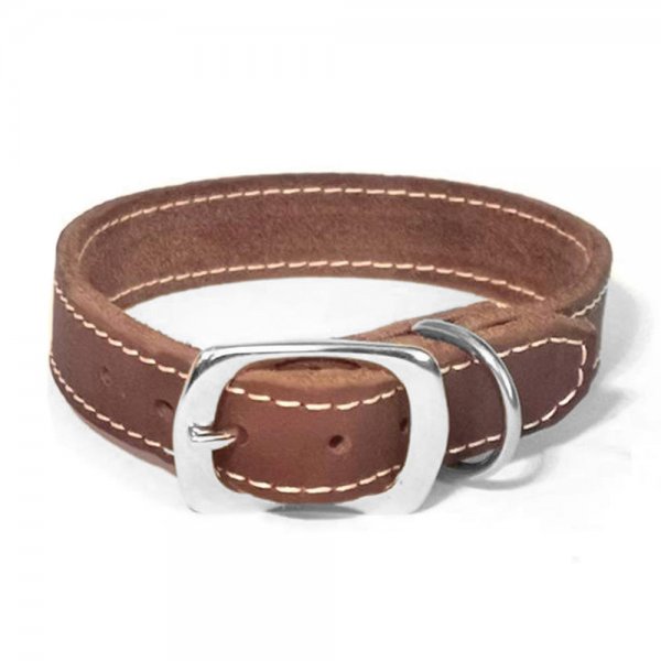 Bolleband Dog Collar Classic 20 mm, Brown, S