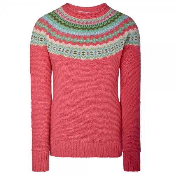 Eribé sweter damski Stoneybrek, czerwony, rozmiar L