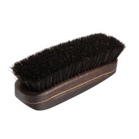 GentleMen Shoe Care Brush, Smoked Oak, Black Horsehair