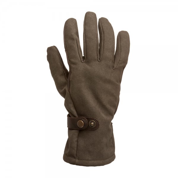 Laksen rękawiczki męskie, Edmonton, zielone//brązowe, rozmiar 7