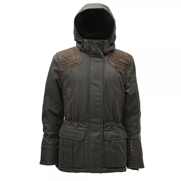 Carinthia G-LOFT Damen Lodenparka, oliv, Größe XXL