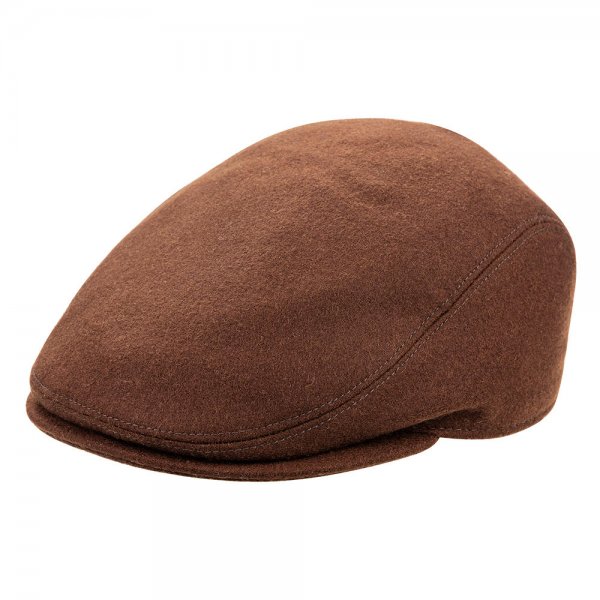 Cap, Loden, Brown, Size 60