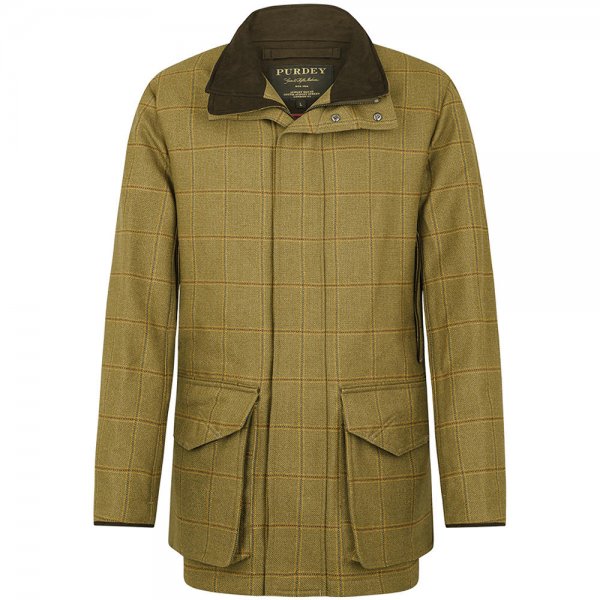 Chaqueta de caza para hombre Purdey Berkshire, tweed, talla XL