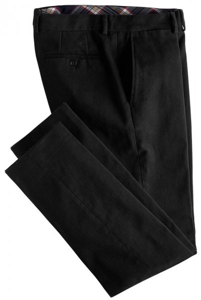 Brisbane Moss Spodnie męskie bawełniane, czarne, rozmiar 48