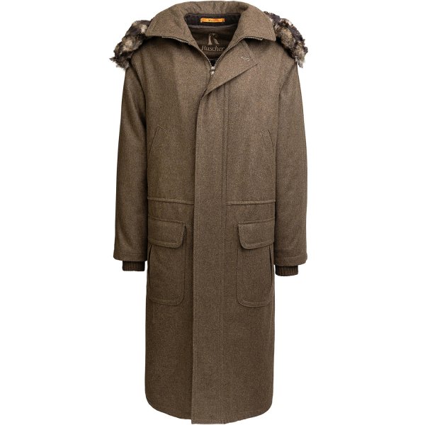 Manteau d’affût en loden Rascher » Kuno « Prestige, marron, taille 52