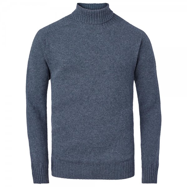 Men's Turtleneck Sweater, Grey, Size L