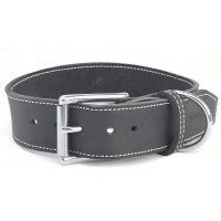 Collar para perro Bolleband Classic 40 mm, negro, L