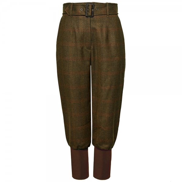 Pantalones para mujer Purdey High Waist, tweed, mount, talla 38