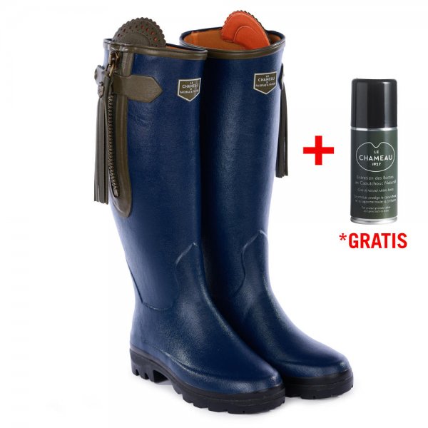 Le Chameau Damen-Gummistiefel »L'Alliance«, Neoprenfutter, navy, Größe 39