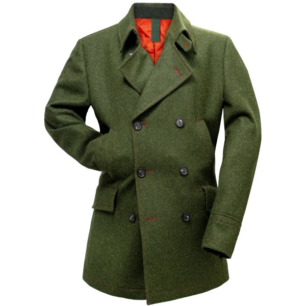 »Duke« Men's Loden Jacket, Green, Size 50