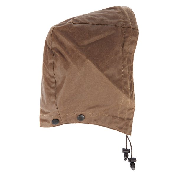 Barbour Waxed Cotton Hood, Bark, One Size