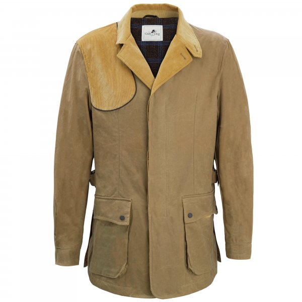 Herren Wachs-Jacke »Remo«, tan, Gr. 52