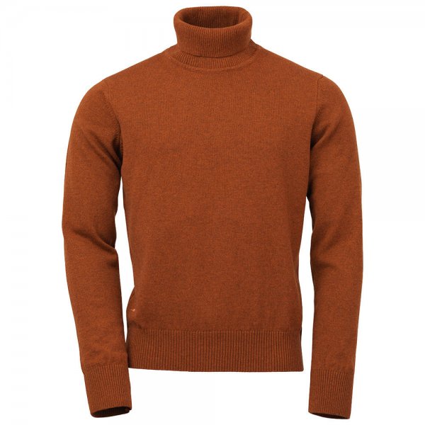 Laksen »Trool« Men's Turtleneck Sweater, Orange, Size XL
