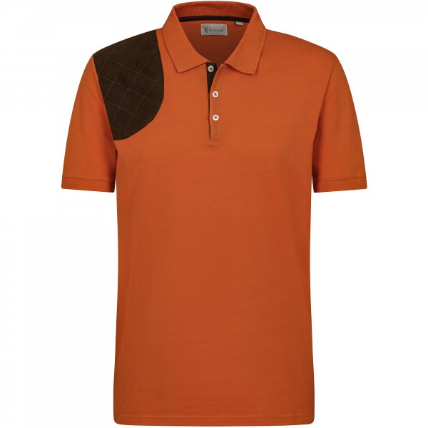 Hartwell »Adam« Men's Polo, Orange, Size XXL
