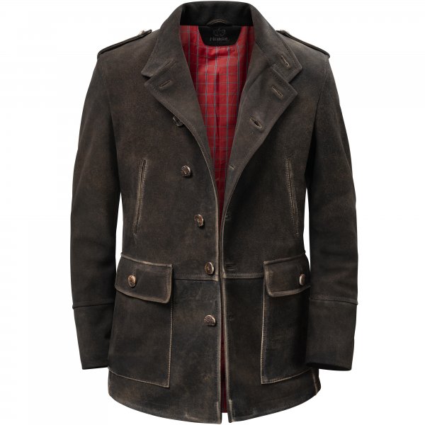 Meindl »Whistler Mountain« Men's Deerskin Jacket, Maple, Size 50