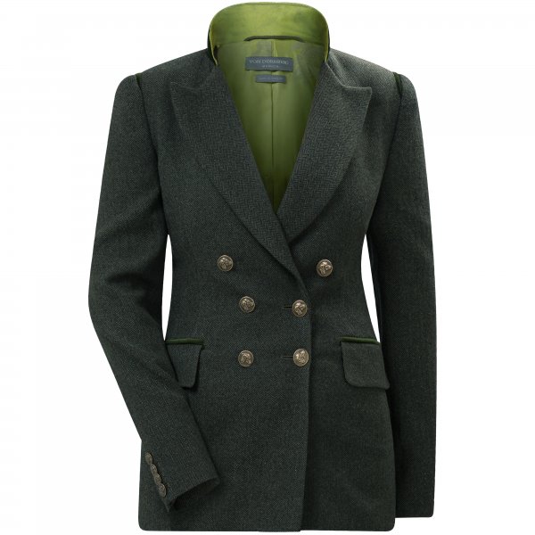 Blazer da donna VON DÖRNBERG »Riana«, verde scuro, taglia 36