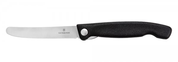 Cuchillo para verduras plegable Victorinox Swiss Classic, negro