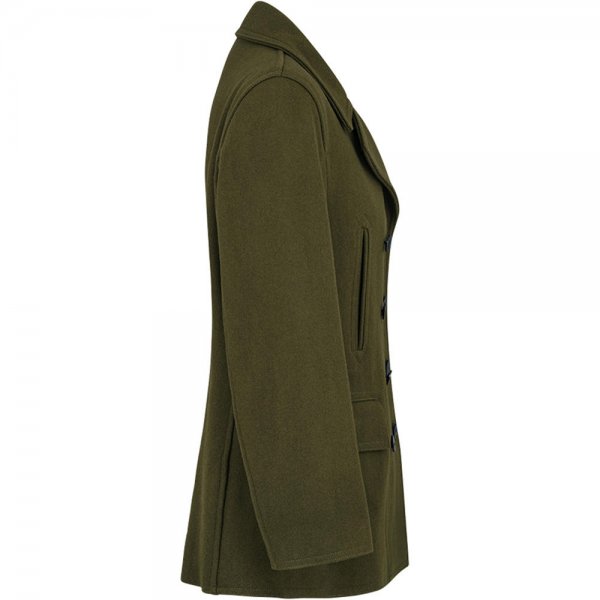 Gloverall Churchill Peacoat, Loden Green, Size S | Jackets
