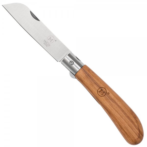MAIN Klappmesser »German Line«, Sheep-Foot, Olivenholz