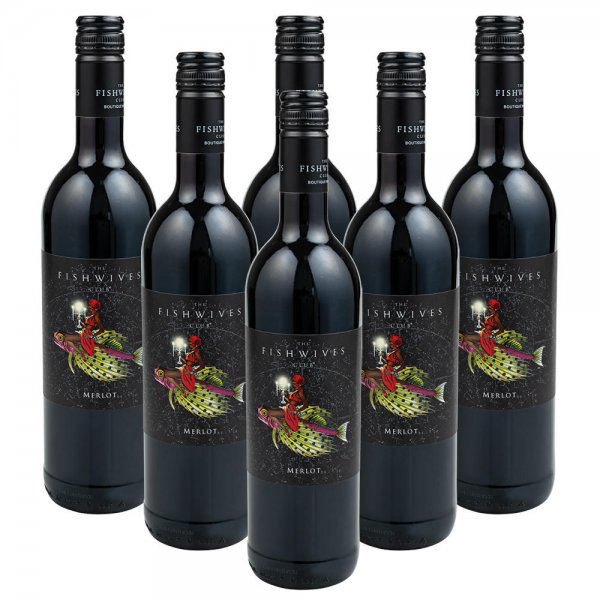 The Fishwives Club Merlot 2020 // 6 x 750 ml // 14,77 % vol.