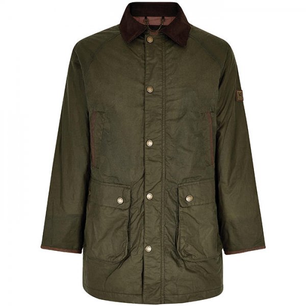 Veste en coton ciré pour homme Dubarry, vert sapin, taille XL