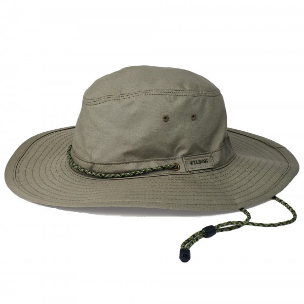 Filson Twin Falls Travel Hat, Otter Green, taille XL