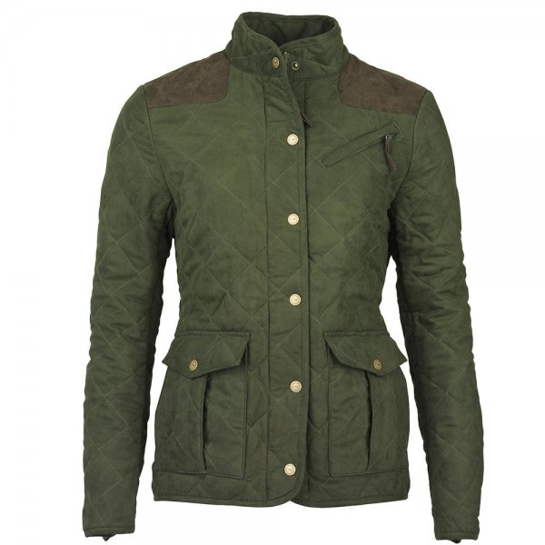 Laksen Ladies Quilted Jacket »Hampton«, Green, Size 38