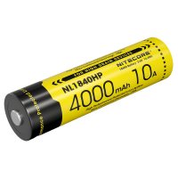 Batterie Li-Ion Nitecore 18650, 4000 mAh, NL1840HP