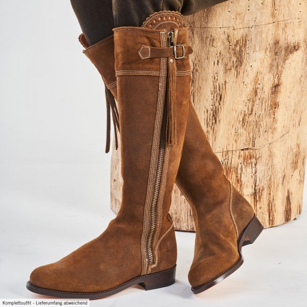 Penelope Chilvers Ladies Riding Tassel Boots Tan Size 36 Boots The GunDog Affair