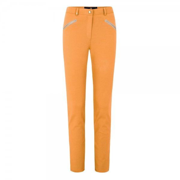 Pamela Henson Damenhose ROYAL, Bi-Stretch Cotton, papaya, Größe 36