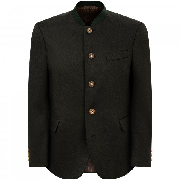 Habsburg »Johann Karl« Men's Traditional Jacket, Cashmere, Dark Green, Size 102