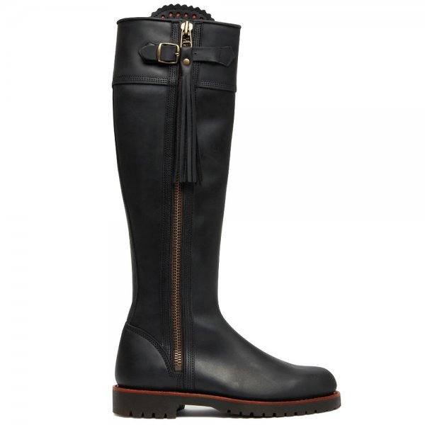 Penelope Chilvers Ladies Standard Tassel Boots, Black, Size 39