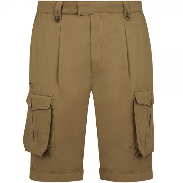 »Desert Combats« Men's Safari Shorts, Tan, Size 56