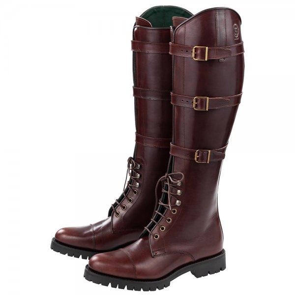 Rey Pavón Lederstiefel Harley, brown, Größe 40