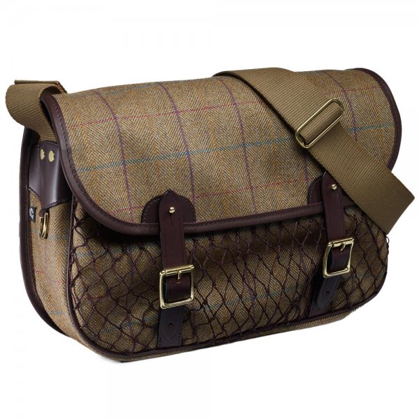 Croots »Helmsley« Game Bag, Tweed, Burgundy