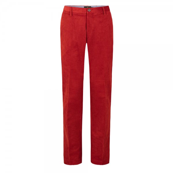 Laksen »Mayfair« Men's Corduroy Trousers, Orange, Size 56